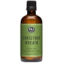 P&amp;J Trading - Christmas Wreath Scented Oil 100ml - Fragrance Oil for Candle Making, Soap Making, Diffuser Oil