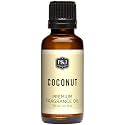 P&amp;J Trading - Coconut Scented Oil 30ml - Fragrance Oil for Candle Making, Soap Making, Diffuser Oil