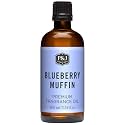 P&amp;J Trading Fragrance | Blueberry Muffin Oil 100ml - Candle Scents for Candle Making, Freshie Scent, Soap Making Supplies, Diffuser Oil Scents