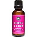 P&amp;J Trading Fragrance Oil | Berries &amp; Cream Oil 30ml - Candle Scents for Candle Making, Freshie Scents, Soap Making Supplies, Diffuser Oil Scents