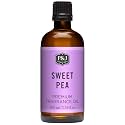 P&amp;J Trading Fragrance Oil | Sweet Pea Oil 100ml - Candle Scents for Candle Making, Freshie Scents, Soap Making Supplies, Diffuser Oil Scents
