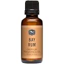 P&amp;J Trading Fragrance Oil | Bay Rum Oil 30ml - Candle Scents for Candle Making, Freshie Scents, Soap Making Supplies, Diffuser Oil Scents