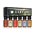 P&amp;J Trading Fragrance Oil Camping Set | Campfire, Smores, Dirt, Fresh Cut Wood, Night Air, and Cedar Candle Scents for Candle Making, Freshie Scent, Soap Making Supplies, Diffuser Oil Scents