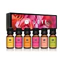 P&amp;J Trading Fragrance Oils for Diffusers for Home Love Set Fragrance Scents for Candle Making - Soap Making Supplies - Car Diffuser Scents - Essential Home Gift Set - Amber, Lotus Blossom &amp; More