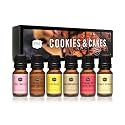 P&amp;J Trading Fragrance Oils for Diffusers for Home Cookies &amp; Cakes Set Fragrance Scents for Candle Making - Soap Making - Car Diffuser Scents - Essential Home Gift Set - Sugar Cookie &amp; More