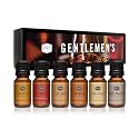 P&amp;J Trading Fragrance Oils for Diffusers for Home Gentlemen's Set Fragrance Scents for Candle Making - Soap Making Supplies - Car Diffuser Scents - Essential Home Gift Set - Cedar, Sandalwood &amp; More