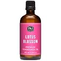 P&amp;J Trading - Lotus Blossom Scented Oil 100ml - Fragrance Oil for Candle Making, Soap Making, Diffuser Oil