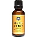 P&amp;J Trading - Peaches &amp; Cream Scented Oil 30ml - Fragrance Oil for Candle Making, Soap Making, Diffuser Oil