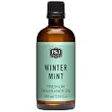 P&amp;J Trading - Winter Mint Scented Oil 100ml - Fragrance Oil for Candle Making, Soap Making, Diffuser Oil