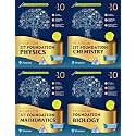 P.E.A.R.S.O.N. - Trishna's Class 10th Foundation JEE/NEET - Physics + Chemistry + Maths + Biology - Set of 4 Books - with QR for Online Resources - For 2025 Exams [ENGLISH MEDIUM]