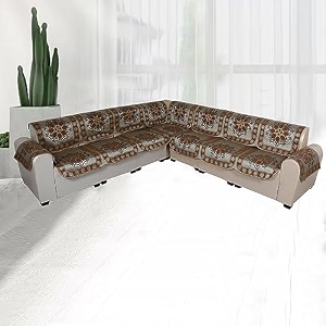 sofa covers for l shape sofa set 7 pcs sofa slipcovers for 3  2 seaters sectional chaise slipcover beige