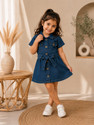P INTERNATIONAL Baby Girls MidiKnee Length FestiveWedding