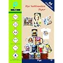 P-Jet Sublimation Paper Heat Transfer Paper Sheets A4 (50 Sheets, 210x297mm) 110 GSM | For T-Shirt Fabric Mug Printing | For Epson HP Canon Inkjet Printer | Only Use Sublimation Ink | 50 Sheets |