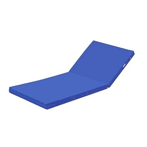 pmps mattress 3 folding for semi fowler hospital bed size - 73x35wx4h inches i hight density foam