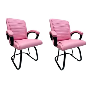 comfortable seating solution for offices waiting rooms and homes without wheel chair indoor amp outdoor chair 2 pink powder coated double pipe frame