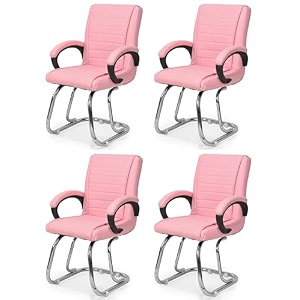 comfortable seating solution for offices waiting rooms and homes without wheel chair indoor amp outdoor chair 4 pink double pipe chrome steel frame