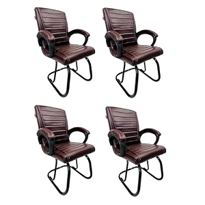 comfortable seating solution for offices waiting rooms and homes without wheel chair indoor amp outdoor chair 4 coffee powder coated double pipe frame