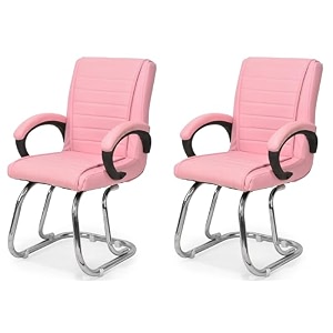 comfortable seating solution for offices waiting rooms and homes without wheel chair indoor amp outdoor chair 2 pink double pipe chrome steel frame
