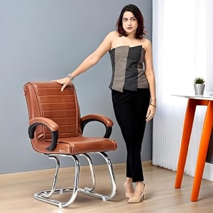 comfortable seating solution for offices waiting rooms and homes without wheel chair indoor amp outdoor chair 1 brown double pipe chrome steel frame