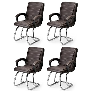 comfortable seating solution for offices waiting rooms and homes without wheel chair indoor amp outdoor chair 4 coffee double pipe chrome steel frame