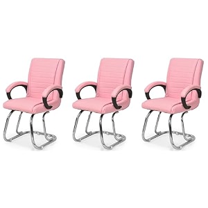 p p chair comfortable seating solution for offices waiting rooms and homes without wheel chair indoor amp outdoor chair 3 pink double pipe chrome steel frame