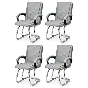 comfortable seating solution for offices waiting rooms and homes without wheel chair indoor amp outdoor chair 4 grey double pipe chrome steel frame