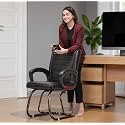 P P CHAIR Comfortable Seating Solution for Offices, Waiting Rooms, and Homes Without Wheel Chair Indoor &amp; Outdoor Chair (1, Black, Copper Polished)