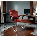 Comfortable Seating Solution for Offices, Waiting Rooms, and Homes Without Wheel Chair Indoor &amp; Outdoor Chair (1, Tan, S Type Frame)
