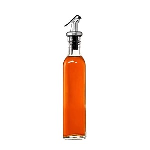 p-plus international oil and vinegar bottle set olive oil spout olive oil dispenser bottle glass set 500ml 1 pack glassreg cap