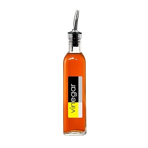 p-plus international oil and vinegar bottle set olive oil spout  olive oil dispenser olive oil bottle and vinegar bottle glass set 500 ml 30 cm 1 pack vinegar label