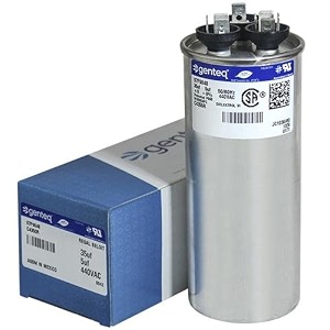 p291-3554rs - 35  5 uf mfd 440 volt vac - bryant round dual run capacitor upgrade