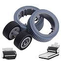 PA03670-0001 and PA03670-0002 Scanner Brake and Pick Roller Set Compatible with Fujitsu Fi-7160 Fi-7260 Fi-7140 Fi-7240 Fi-7180 Fi-7280 Replacement Parts