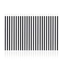 PAC Disposable Lipgloss Applicators Tool | Lip Brush for lipstick | Wands for Lips, Eyes, Makeup Application (25 Pc) - Black