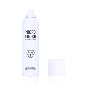 pac micro finish makeup fixer spray  quick drying microfine mist with sweatproof transferproof formula  lightweight amp non-sticky makeup setting spray  120ml