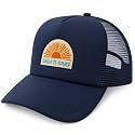 PACIFIC BRIM Women's and Men's Adjustable Cap Mesh Side Panels Trucker Hat