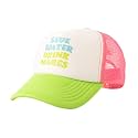 PACIFIC BRIM Women's and Men's Adjustable Cap Mesh Side Panels Trucker Hat