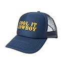 PACIFIC BRIM Women's and Men's Adjustable Cap Mesh Side Panels Trucker Hat