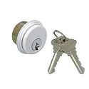 Pacific Doorware Mortise Lock Cylinder, Storefront Door, Aluminum Silver