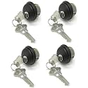 Pacific Doorware Storefront Mortise Lock Cylinder, Bronze, 4 Pack