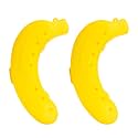 Pack of 2 Banana Shaped Snack Box