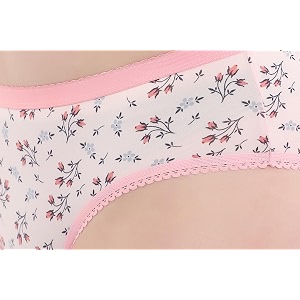 Pack of 2 Floral Printed Pink Hipster