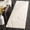 Pack of 2 Geometric Wave Shaggy Carpet