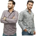 Pack of 2 Men39s Cotton Fabric Button
