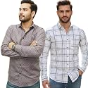 Pack of 2 Men39s Cotton Fabric Button