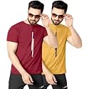Pack of 2 Men Tshirt Half Sleeves