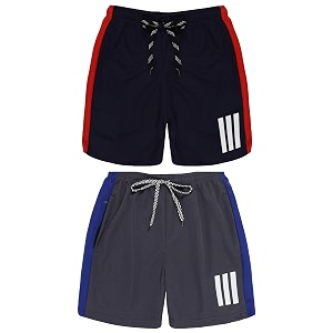 Pack 2 Polyester Sports Shorts for Boys