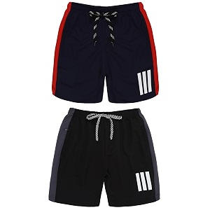 Pack 2 Polyester Sports Shorts for Boys