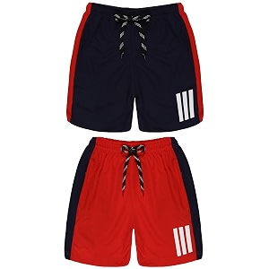 Pack 2 Polyester Sports Shorts for Boys