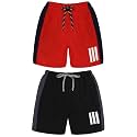 Pack 2 Polyester Sports Shorts for Boys