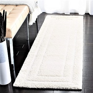 Pack of 2 Rectangular Box Shaggy Carpet
